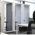 Modern design privacy acoustic soundproof office phone booth